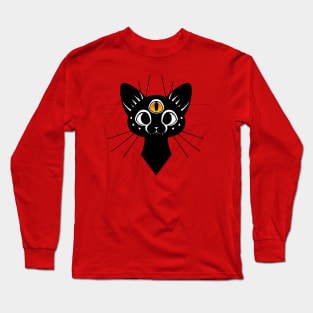 Cat Third Eye Long Sleeve T-Shirt